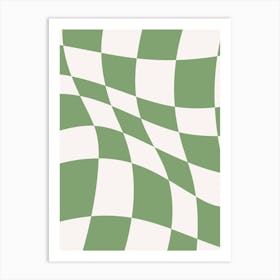 Checkered Flag Art Print