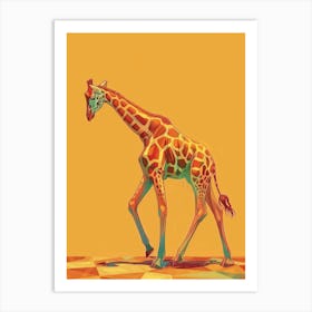 Giraffe 201 Art Print