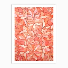 Tessellation Abstract Geometric 2 Art Print