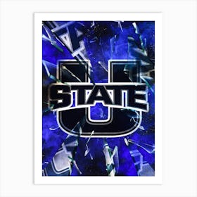 Utah State Aggies 1 Art Print