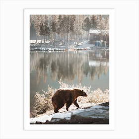 Lake Tahoe Bear Art Print