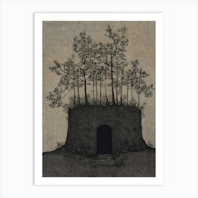 'The Cave' Art Print