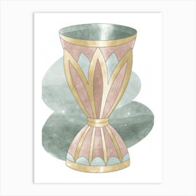 Cup Of Gold Art Print