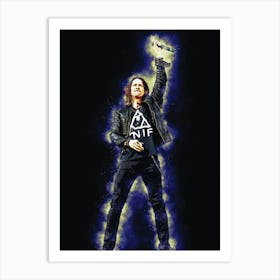 Spirit Of Myles Kennedy Art Print