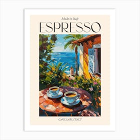 Cagliari Espresso Made In Italy 3 Poster Art Print