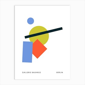 Bauhaus Exhibition Poster 5 Art Print