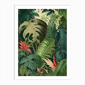 Jungle Foliage 13 Botanicals Art Print