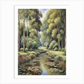 Lily Pond 1 Art Print