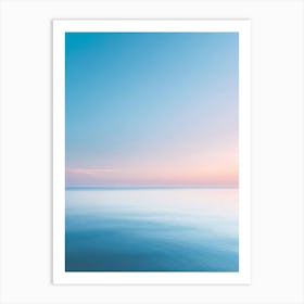 Sunset At Sea Art Print