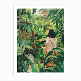 In The Garden Fairchild Tropical Botanic Garden Usa 2 Art Print