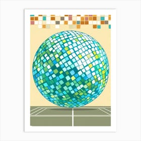 Mosaic Ball 2 Art Print