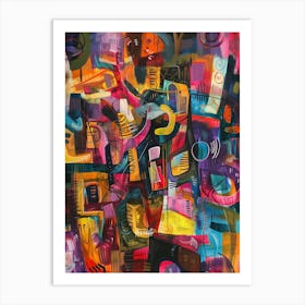 Abstract Painting 58 Art Print