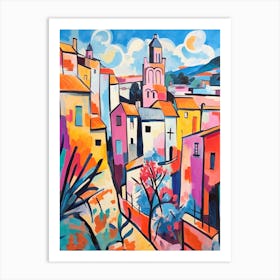 Marseille France 1 Fauvist Painting Art Print