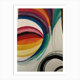 Abstract Swirls 11 Art Print