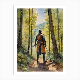 The Hero Of The Village Art Print