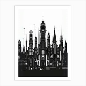 Cityscape 2 Art Print