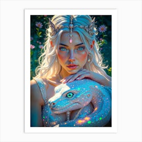 Serpent's Grace Art Print