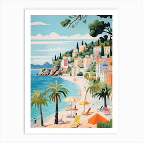 Budva Montenegro 1 Illustration Art Print