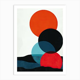 Abstract Minimalism, Mid Centure Art Print