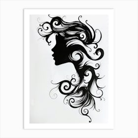 Portrait Of A Woman 172 Art Print