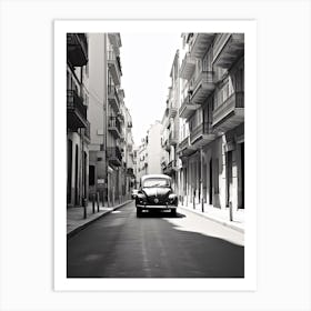 Nice, France, Photography In Black And White 1 Art Print