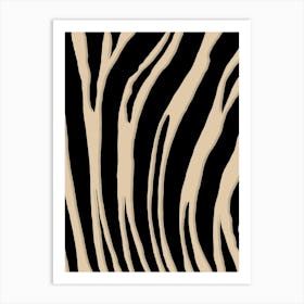 Zebra Print 1 Art Print