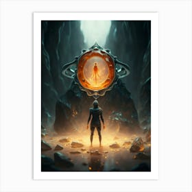 Amber Spirit Art Print