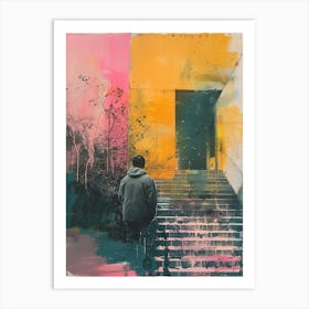 'The Stairs' Art Print