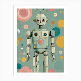 Robot Art Print