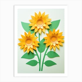 Sunflowers 69 Art Print