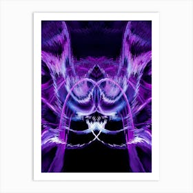 Purple Wings Art Print