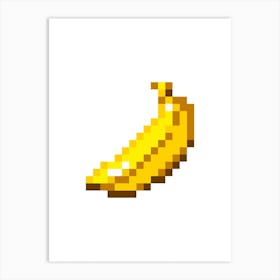 Banana Power Up Art Print