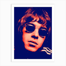 liam gallagher oasis britpop music band 12 Art Print