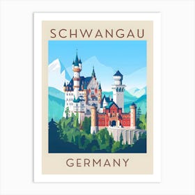 Schwagau Germany Art Print