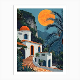 House On The Beach Art Print