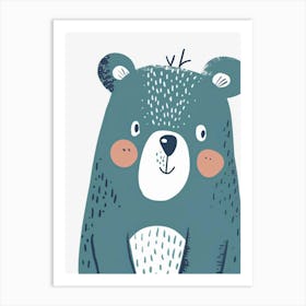 Bear Illustration 5 Art Print