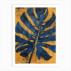 Monstera Leaf 4 Art Print