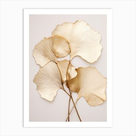 Ginkgo Leaves 16 Art Print