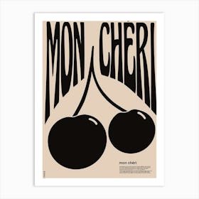 Mon Cheri Art Print