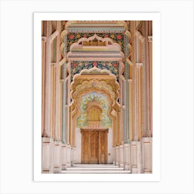 Moroccan Arches Art Print