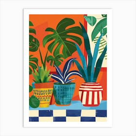 Potted Plants 36 Art Print