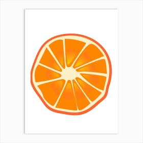 Orange Slice Art Print