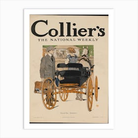 Collier's, The National Weekly. Goodby, summer, Edward Penfield Art Print