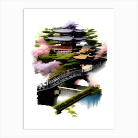 Kyoto, Japan Art Print