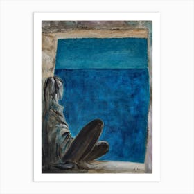 Wall Art, Pensive Moment In Time Art Print