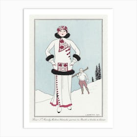 Costumes Parisiens No 7, George Barbier Art Print