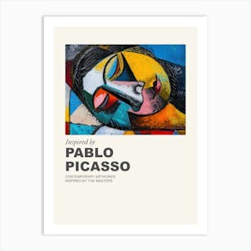 Museum Poster Inspired By Pablo Picasso 1 Art Print