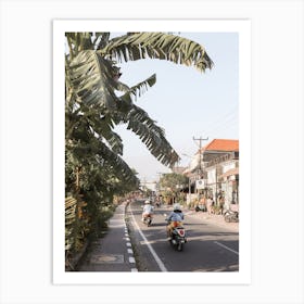Streets Of Bali Art Print