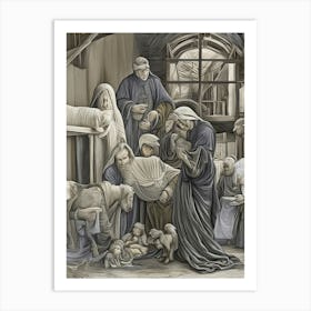 Nativity 10 Art Print