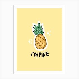 Pineapple Art Print